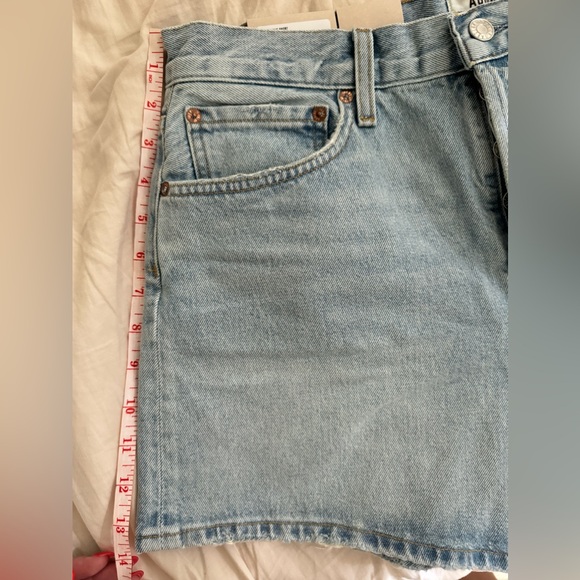NWT Agolde Parker Long Shorts - Picture 3 of 8
